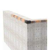 Corner protections for | black warning and protection profiles | Type E 2-dimensional